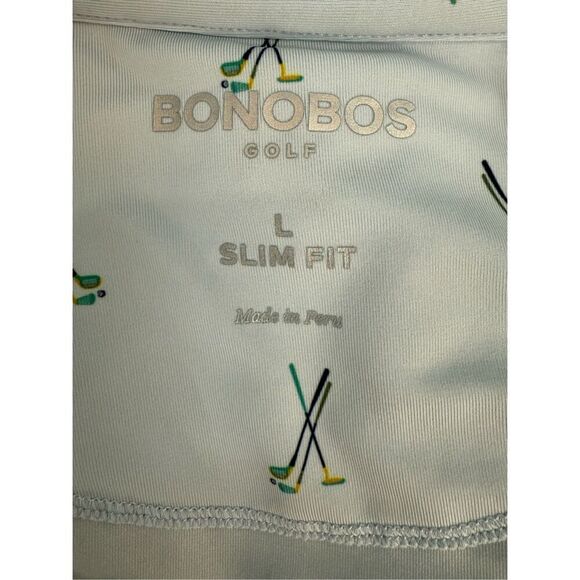 BONOBOS Men’s Justin Rose Capsule Stretch Performance Golf Polo - Golf Clubs - Picture 8 of 11